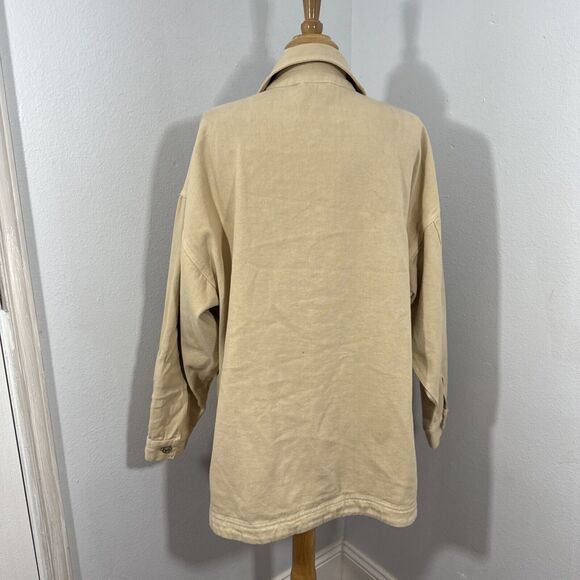 Free People We The Free Denim Jacket Women Extra Small Madison City Oversize Y2K - Picture 6 of 15